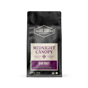 Midnight Canopy Dark Roast Whole Bean Coffee 340g